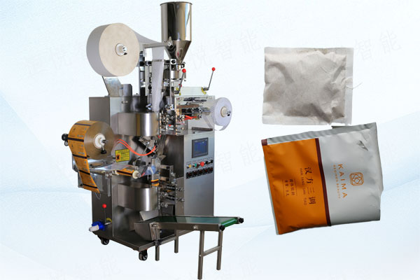 全自動袋泡茶包裝機(jī)，內(nèi)外袋一體成型