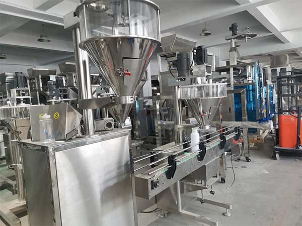 全自動粉末灌裝機生產(chǎn)線，多規(guī)格一機多用